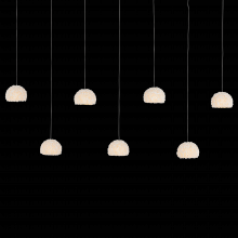 Currey 9000-1184 - Virtu 7-Light Linear Multi-Drop Pendant