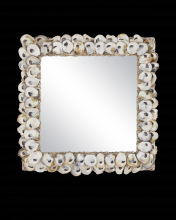  1348 - Oyster Shell Square Mirror