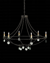  9921 - Novella Large Black Chandelier