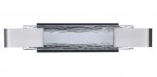  11924FBPLN-LED - Harmony 1 Light LED Vanity in Flat Black/Polished Nickel