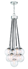  53399-CH - Que 9 Light Pendant in Chrome