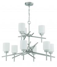  54629-SN - Cadence 9 Light Chandelier in Satin Nickel