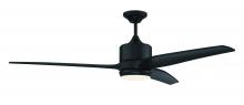  MOB60FB3 - 60" Mobi Indoor/Outdoor (Wet) in Flat Black w/ Flat Black Blades