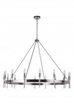 Craftmade 54316-BNK - Larrson 16 Light Chandelier in Brushed Polished Nickel