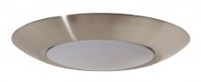  X9007-BNK-LED - Slim Line 1 Light 6" LED Flushmount in White (7" Overall Diameter)