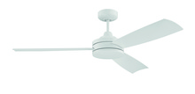 Craftmade INS54W3 - 54" Inspo Indoor/Outdoor (Damp) in White w/ White Blades