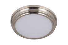  X6609-BNK-LED - X66 Series 1 Light 9" LED Flushmount in Brushed Polished Nickel