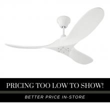 Visual Comfort & Co. Fan Collection 3MAVR52RZW - Maverick 52" Ceiling Fan